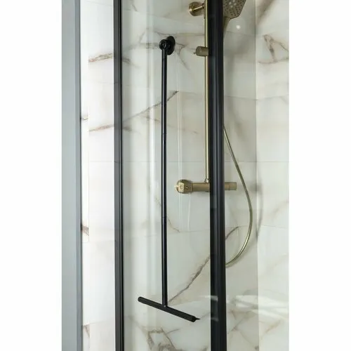 AQUALINE SQ121B podlahová stierka 30 x 89 cm, čierna