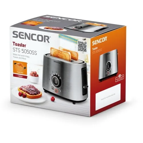 SENCOR elektrický hriankovač na dva toasty 1ks