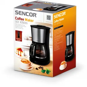 Kávovar Sencor SCE 3050SS nerez