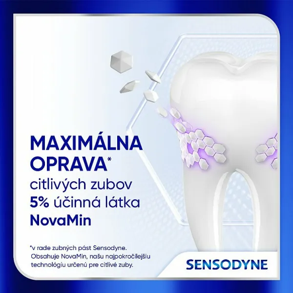 Sensodyne Clinical Repair Active White zubná pasta s fluoridom 75 ml