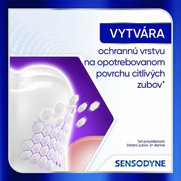 Sensodyne Clinical Repair Active Clean zubná pasta s fluoridom 75 ml