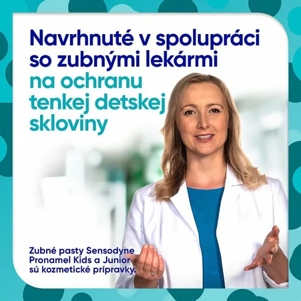 Sensodyne Pronamel Junior zubná pasta s fluoridom mätová príchuť 50 ml