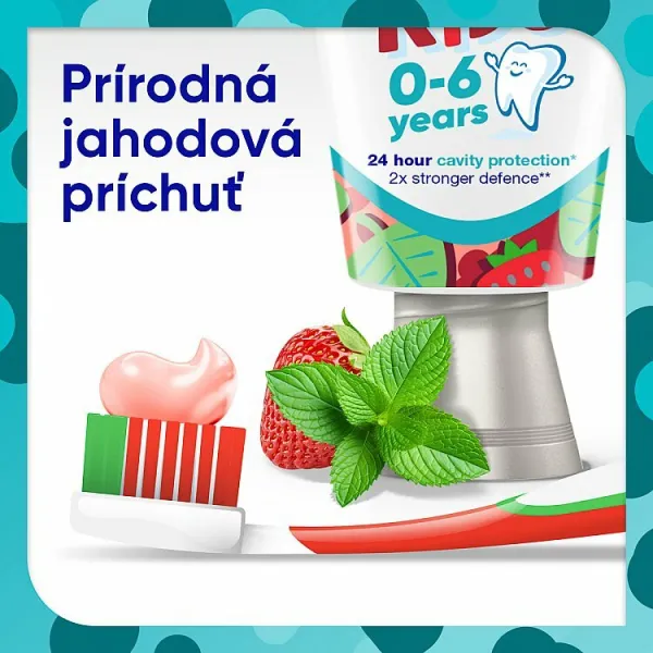 Sensodyne Pronamel Kids zubná pasta s fluoridom jahodová príchuť 50 ml