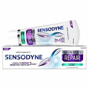 Sensodyne Clinical Repair Active Clean zubná pasta s fluoridom 75 ml