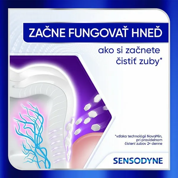 Sensodyne Clinical Repair Active Clean zubná pasta s fluoridom 75 ml