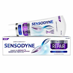 Sensodyne Clinical Repair Active White zubná pasta s fluoridom 75 ml