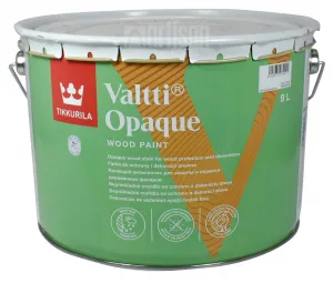 TIKKURILA Valtti Opaque - polomatná krycia farba na drevo 9 l D111
