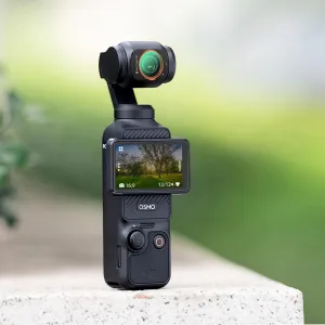 K&F Concept K&F DJI Osmo Pocket 3 Magnetic Filter (CPL) Lens HD, jedna strana potiahnutá antireflexnou zelenou fóliou 32061