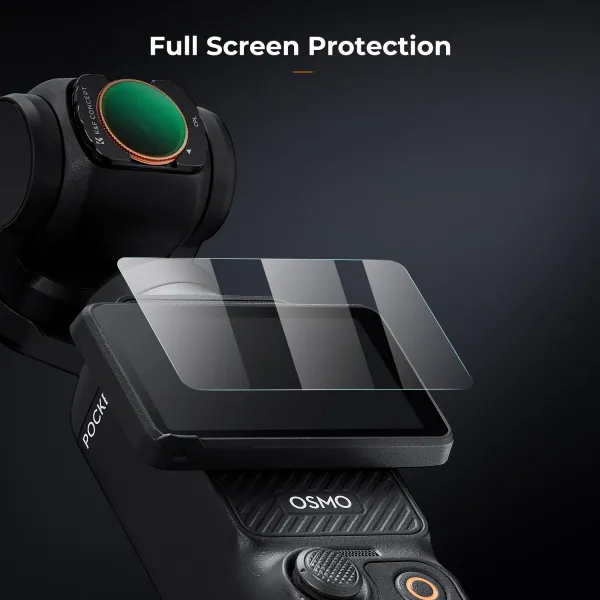 K&F Concept K&F DJI Osmo Pocket 3 Magnetic Filter (CPL) Lens HD, jedna strana potiahnutá antireflexnou zelenou fóliou 32061