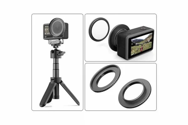 Stablecam DJI Osmo Action 4 - Držiak filtra 49 mm 1DJ6366