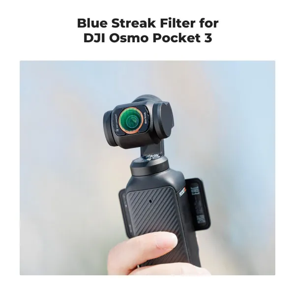 K&F Concept K&F DJI Osmo Pocket 3 magnetický filter Blue Streak Filter 32613
