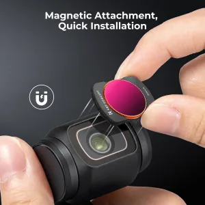 K&F Concept Sada magnetických filtrov K&F DJI Osmo Pocket 3 4 ks (ND8/PL+ND16/PL+ND32/PL+ND64/PI) 32034