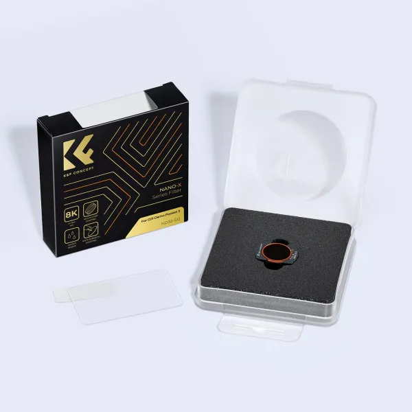 K&F Concept K&F VND filter pre DJI Osmo Pocket 3 magnetický variabilný ND32-512 filter s neutrálnou hustotou 28 vrstiev nano 32068