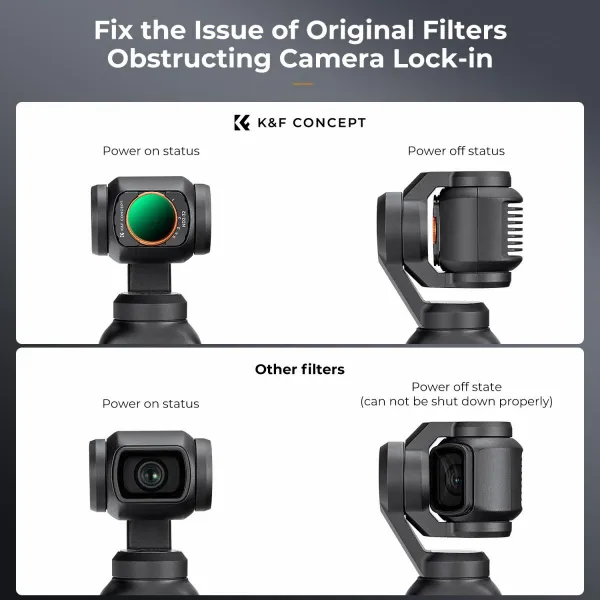 K&F Concept Filter K&F VND2-32 pre magnetický VND filter DJI Osmo Pocket 3 32069