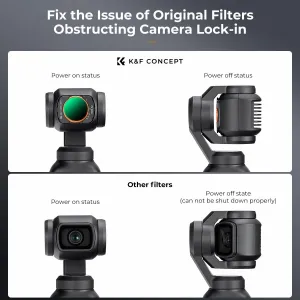 K&F Concept Filter K&F VND2-32 pre magnetický VND filter DJI Osmo Pocket 3 32069