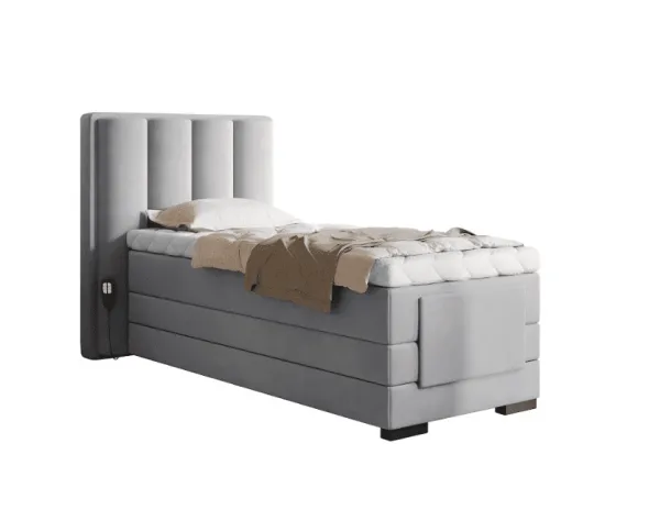ArtElta Manželská posteľ VEROS Boxspring | elektrická polohovateľná 90 x 200 cm Farba: Gojo 101