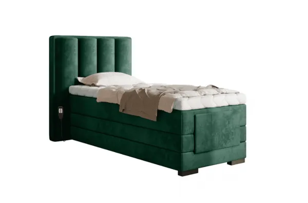 ArtElta Manželská posteľ VEROS Boxspring | elektrická polohovateľná 90 x 200 cm Farba: Gojo 101
