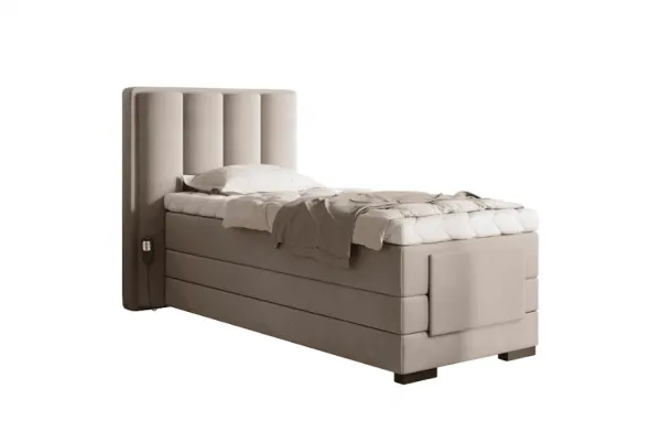 ArtElta Manželská posteľ VEROS Boxspring | elektrická polohovateľná 90 x 200 cm Farba: Gojo 101