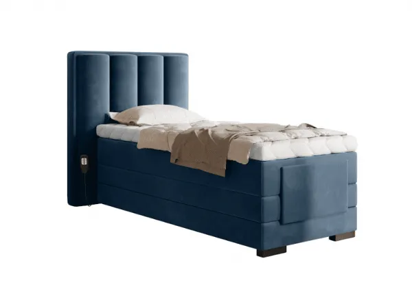 ArtElta Manželská posteľ VEROS Boxspring | elektrická polohovateľná 90 x 200 cm Farba: Gojo 101