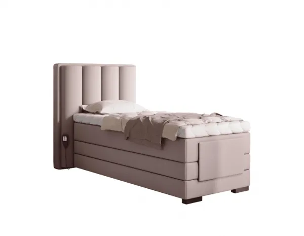 ArtElta Manželská posteľ VEROS Boxspring | elektrická polohovateľná 90 x 200 cm Farba: Gojo 101