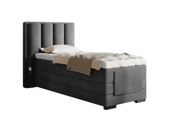 ArtElta Manželská posteľ VEROS Boxspring | elektrická polohovateľná 90 x 200 cm Farba: Gojo 101