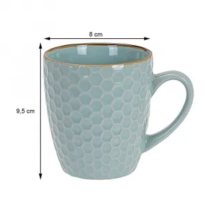 DekorStyle Súprava 4 hrnčekov Ceran 300 ml