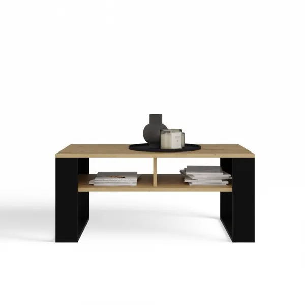 TP Living Konferenční stolek Lawa MODERN 2P dub artisan/černý
