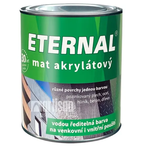 AUSTIS ETERNAL AKRYLÁT MAT - Vrchná farba do interiéru a exteriéru 017 - svetložltá 0,7 kg