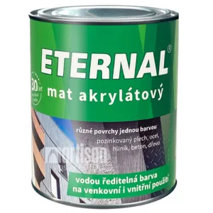 AUSTIS ETERNAL AKRYLÁT MAT - Vrchná farba do interiéru a exteriéru 017 - svetložltá 0,7 kg