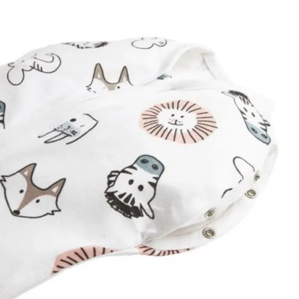 Meyco spací vak-zavinovačka Cocoon Animal | 4-8 mesiacov