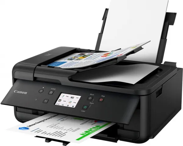 Canon PIXMA Tiskárna TR7650 black- barevná, MF (tisk,kopírka,sken,fax,cloud), ADF, USB,Wi-Fi