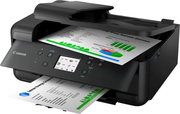 Canon PIXMA Tiskárna TR7650 black- barevná, MF (tisk,kopírka,sken,fax,cloud), ADF, USB,Wi-Fi