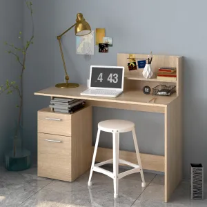 PC stôl, dub sonoma, PLATON NEW
