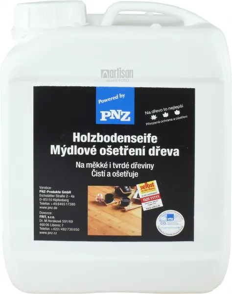 PNZ Mydlový čistič drevených podláh v interiéri 2.5 l
