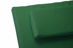 Divero 36872 Polstrovanie na lehátko - tmavo zelená