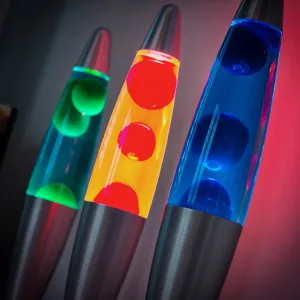 InnovaGoods Lávová lampa Magla, červená