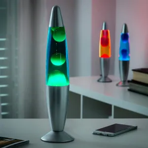 InnovaGoods Lávová lampa Magla, modrá