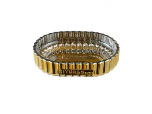 Verrez Soap Tray Gold
