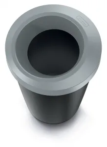 Prosperplast Odpadkový koš COMPACTO světle šedý/černý, varianta 25 l
