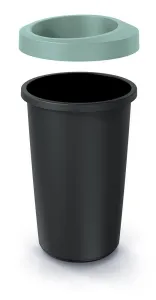 Prosperplast Odpadkový koš COMPACTO světle zelený/černý, varianta 35 l