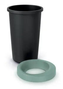Prosperplast Odpadkový koš COMPACTO světle zelený/černý, varianta 35 l