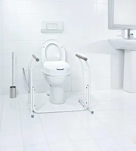 Operná mobilný madlá k WC, biela A0110101