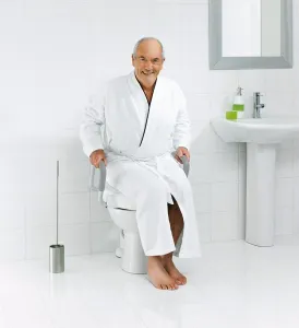 WC sedátko zvýšenej 10cm, s madlami, biela A0072001