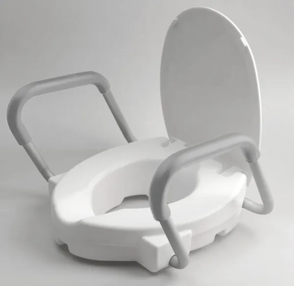 WC sedátko zvýšenej 10cm, s madlami, biela A0072001