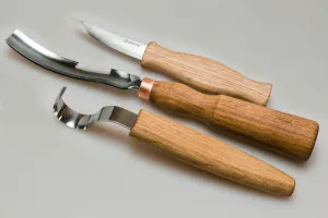BeaverCraft Spoon Carving Set S14 s dlátom