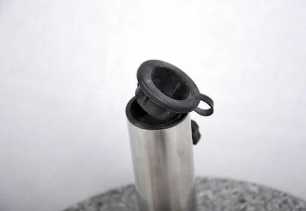 Garthen 1507 Stojan na slnečník (kruhový) - žula / nerezová oceľ, 40 kg