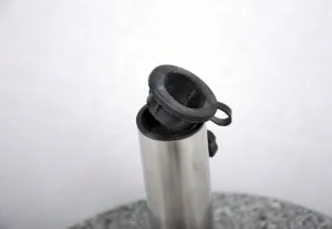 Garthen 1507 Stojan na slnečník (kruhový) - žula / nerezová oceľ, 40 kg