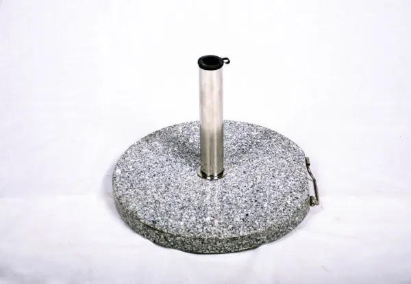 Garthen 1507 Stojan na slnečník (kruhový) - žula / nerezová oceľ, 40 kg