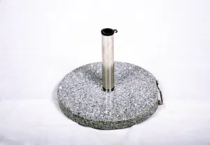 Garthen 1507 Stojan na slnečník (kruhový) - žula / nerezová oceľ, 40 kg