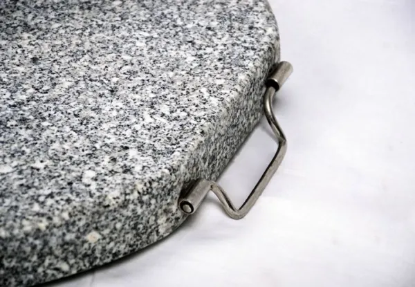 Garthen 1507 Stojan na slnečník (kruhový) - žula / nerezová oceľ, 40 kg